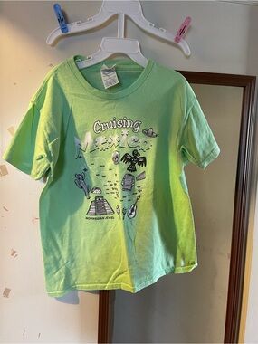Delta Kids "Cruising Mexico" Graphic Tee - Light Green